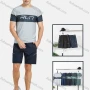 Wholesale Men's Athletic Short Sleeve Colorblock Running T-shirts preview