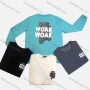 Wholesale Men's Casual Graphic & Letter Print Round Neck Long Sleeve Sweatshirt preview