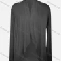 Wholesale Women's Casual Embroidered Long Sleeve High Neck Plain Cardigan preview