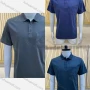 Wholesale Men's Casual Short Sleeve Button Front Plain Polo Shirts preview