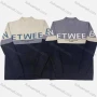 Wholesale Men's Casual High Neck Long Sleeve Colorblock Letter Print Knit Sweaters preview