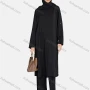 Wholesale Women's Casual Plain Long Sleeve Slit Side Midi Dress 1348# preview