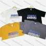 Wholesale Men's Casual Letter Print Round Neck Short Sleeve T-shirt preview