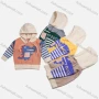 Wholesale Kid's Casual Colorblock Cartoon Graphic Drawstring Knit Hoodie (Pack Of 12)6359# preview