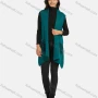 Wholesale Women's Casual Letter Print Open Front Sleeveless Long Cardigan Outerwear With Pocket preview