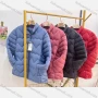 Wholesale Women's Casual Plain Warm Zipper Closure Puffer Coat preview