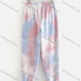 Wholesale Women's Casual Tie Dye Breathable Elastic Waist Pants preview
