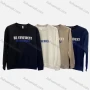 Wholesale Men's Casual Letter Print Round Neck Long Sleeve Sweatshirt preview