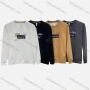 Wholesale Men's Casual Letter Print Round Neck Long Sleeve Sweatshirt preview