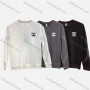 Wholesale Men's Casual Letter Print Round Neck Long Sleeve Sweatshirt preview