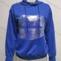 Wholesale Women's Casual Plain Sequin Drawstring Long Sleeve Hoodie preview