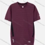 Wholesale Men's Athletic Workout Sporty Breathable Striped Short Sleeve Trim T-shirt S809# preview