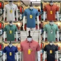 Wholesale Men's Casual Short Sleeve Embroidery Label Button Front Polo Shirts preview