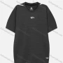 Wholesale Men's Athletic Workout Sporty Breathable Short Sleeve Striped Trim T-shirt S808# preview