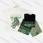 Wholesale Men's Casual Round Neck Short Sleeve Letter T-shirt preview