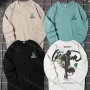 Wholesale Men's Fashion Crew Neck Long Sleeve Graphic Pullover Sweatshirts preview