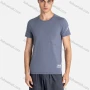 Wholesale Men's Sporty Crew Neck Breathable Plain Quick Drying T-shirts preview