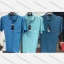 Wholesale Men's Casual Patch Pocket Short Sleeve Polo Shirt A87# preview