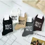 Wholesale Men's Casual Thick Letter Print Cushioned Crew Socks preview