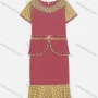 Wholesale Women's Elegant Short Sleeve Blouse With Mermaid Hem Skirt 2 Piece Set preview