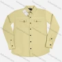 Wholesale Men's Casual Collared Long Sleeve Plain Button Down Shirt preview