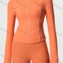 Wholesale Women's Sporty Stand Collar Long Sleeve Quick Dry Breathable Slim Fit Jackets preview