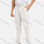 Wholesale Men's Casual Drawstring Flat Front Straight Leg Pants preview