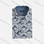 Wholesale Men's Casual Short Sleeve Allover Print Button Down Shirt SUKS016# preview