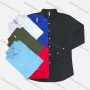 Wholesale Men's Casual Slim Fit Long Sleeve Button Down Plain Shirts preview