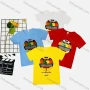 Wholesale Boy's Casual Graphic Round Neck Short Sleeve Tee preview