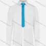Wholesale Men's Business Plain Long Sleeve Shirt Woth Tie preview