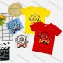 Wholesale Boy's Casual Letter Print Round Neck Short Sleeve Tee preview