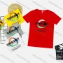 Wholesale Boy's Casual Pattern & Letter Print Round Neck Short Sleeve Tee preview