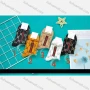 Wholesale Women's Casual Allover Print Cushioned Stocking Medium Crew Socks(Pack Of 10) preview