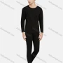 Wholesale Men's Winter Long Sleeve Tops&Pants 2 Piece Thermal Underwear Sets preview