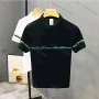 Wholesale Men's Short Sleeve Striped Polo Shirt preview