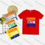 Wholesale Boy's Casual Letter Print Round Neck Short Sleeve Tee preview