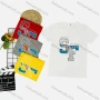 Wholesale Boy's Casual Letter Print Round Neck Short Sleeve Tee preview