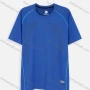Wholesale Men's Athletic Workout Sporty Breathable Mesh Short Sleeve Print T-shirt Z819# preview