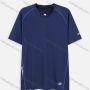 Wholesale Men's Athletic Workout Sporty Breathable Mesh Short Sleeve Print T-shirt Z821# preview