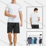 Wholesale Men's Athletic Short Sleeve Running Tank Tops preview