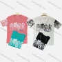 Wholesale Men's Casual Round Neck Short Sleeve Graphic 100%Cotton T-shirt preview
