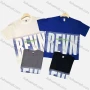 Wholesale Men's Casual Round Neck Short Sleeve Letter 100%Cotton T-shirt preview