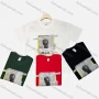 Wholesale Men's Casual Round Neck Short Sleeve Figure Graphic 100%Cotton T-shirt preview