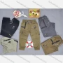 Wholesale Boy's Casual Labeled Elastic Waist Drawstring Cargo Pants 1262# preview
