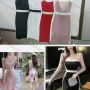 Wholesale Women's Sexy Square Neck Colorblock Split Back Cami Dress preview