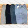 Wholesale Men's Casual Plain Flap Pockets Elastic Waist Cropped Trouser 2016# preview