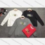 Wholesale Men's Casual Crew Neck Long Sleeve Embroidery Letter Print Sweatshirts preview