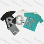 Wholesale Men's Casual Round Neck Short Sleeve Letter 100%Cotton T-shirt preview
