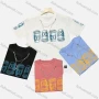 Wholesale Men's Casual Round Neck Short Sleeve Letter T-shirt preview